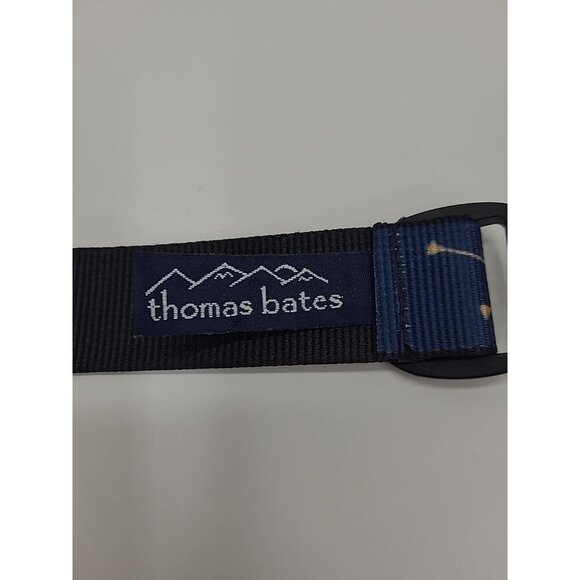 Thomas Bates Nylon Hiking Belt Adjustable Canoe Theme Made in USA - Picture 2 of 6